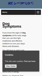 Mobile Screenshot of dogsymptomscure.com